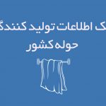 بانک اطلاعات تولیدکنندگان حوله کشور