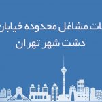 اطلاعات مشاغل محدوده خیابان زیبا دشت شهر تهران