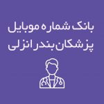 شماره موبایل پزشکان بندرانزلی