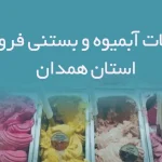 اطلاعات آبمیوه و بستنی فروشان استان همدان