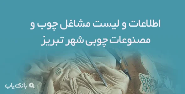 اطلاعات و لیست مشاغل چوب و مصنوعات چوبی شهر تبریز