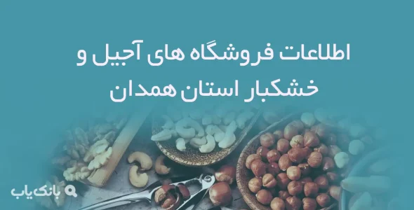 اطلاعات فروشگاه های آجیل و خشکبار استان همدان