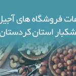 اطلاعات فروشگاه های آجیل و خشکبار استان کردستان