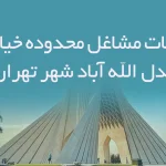 اطلاعات مشاغل محدوده خیابان عبدل الله آباد شهر تهران