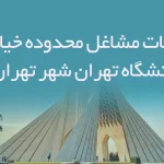 اطلاعات مشاغل محدوده خیابان دانشگاه تهران شهر تهران