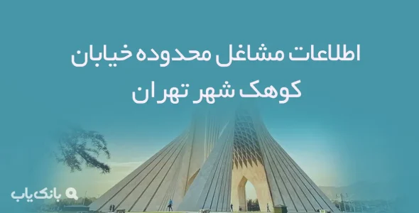 اطلاعات مشاغل محدوده خیابان کوهک شهر تهران