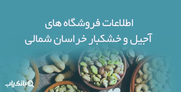 اطلاعات فروشگاه های آجیل و خشکبار استان خراسان شمالی