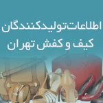 اطلاعات تولیدکنندگان کیف و کفش تهران