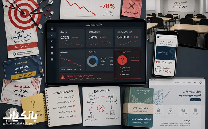 اشتباهات رایج در تبلیغات آموزشگاه زبان