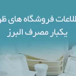 اطلاعات فروشگاه های ظروف یکبار مصرف البرز