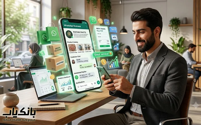 واتساپ بیزینس چیست؟ راهنمای کامل نصب، امکانات و تفاوت با واتساپ معمولی